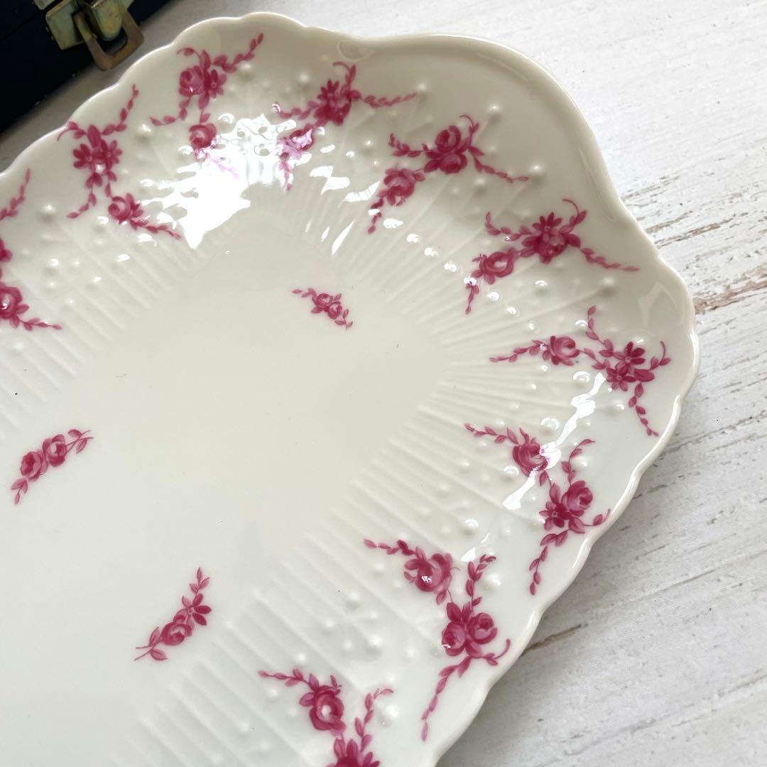 希少 リモージュ ジョル ジュボワイエ バガテル ロングプレート＆ナイフセット