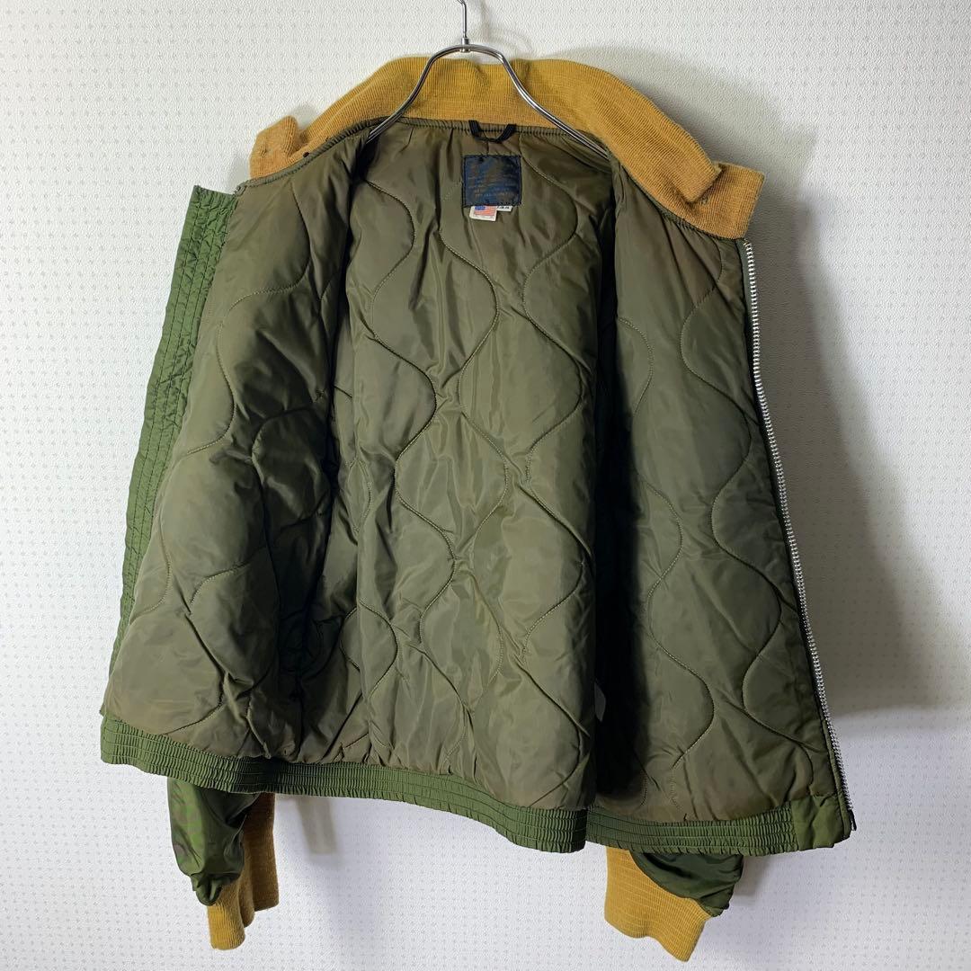 80s U.S. NAVY WEP G-8 フライトジャケット 44 USA製