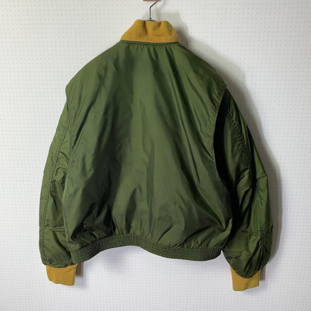 80s U.S. NAVY WEP G-8 フライトジャケット 44 USA製