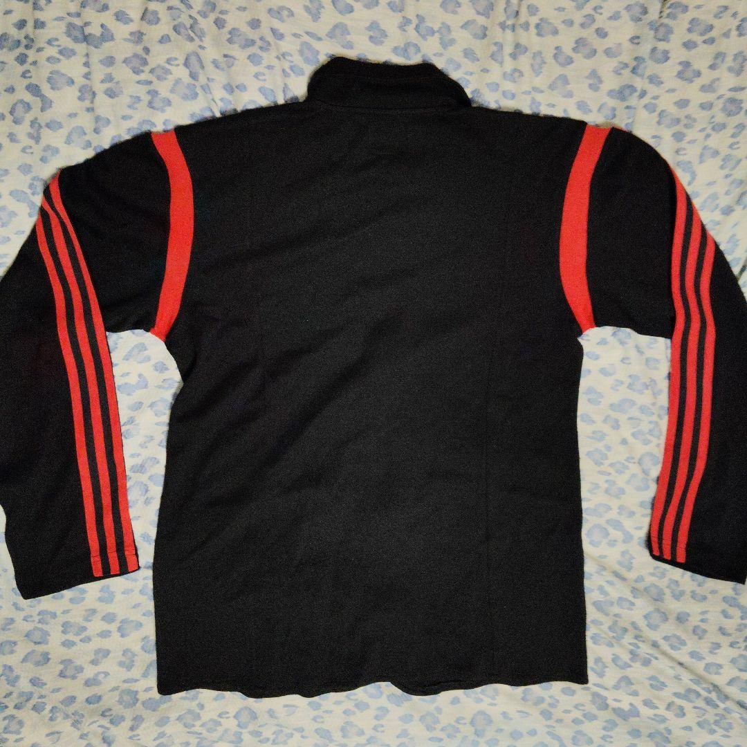 ち*け様 adidas originals ジャージ上下 セットアップ 黒/赤