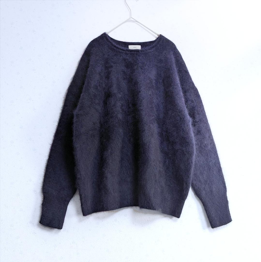 良品 IENA fluffyファープルオーバー ニット シャギー ラクーン