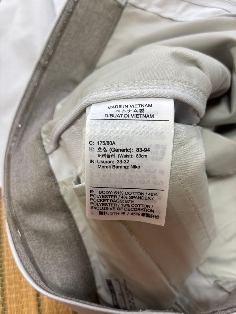 ナイキ Dri-FIT UVスリムフィット ゴルフ パンツ 2本セッ新品未使用品