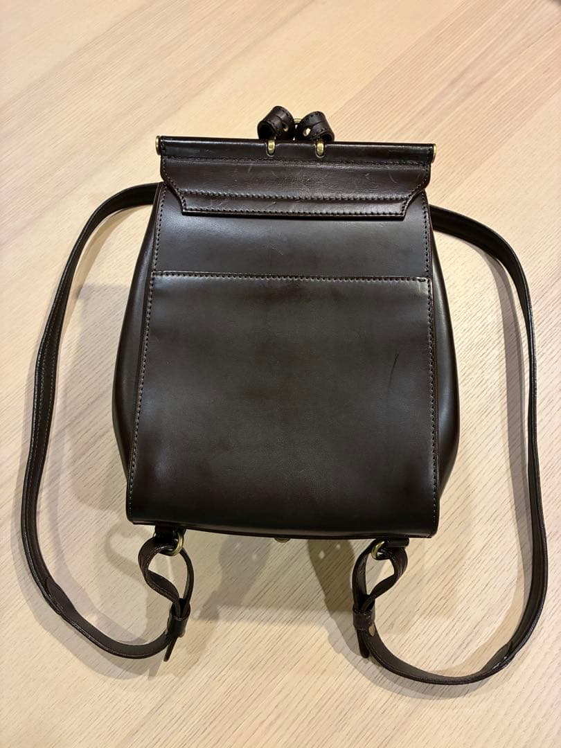 いたがき■あぶみリュック　ダークブラウン