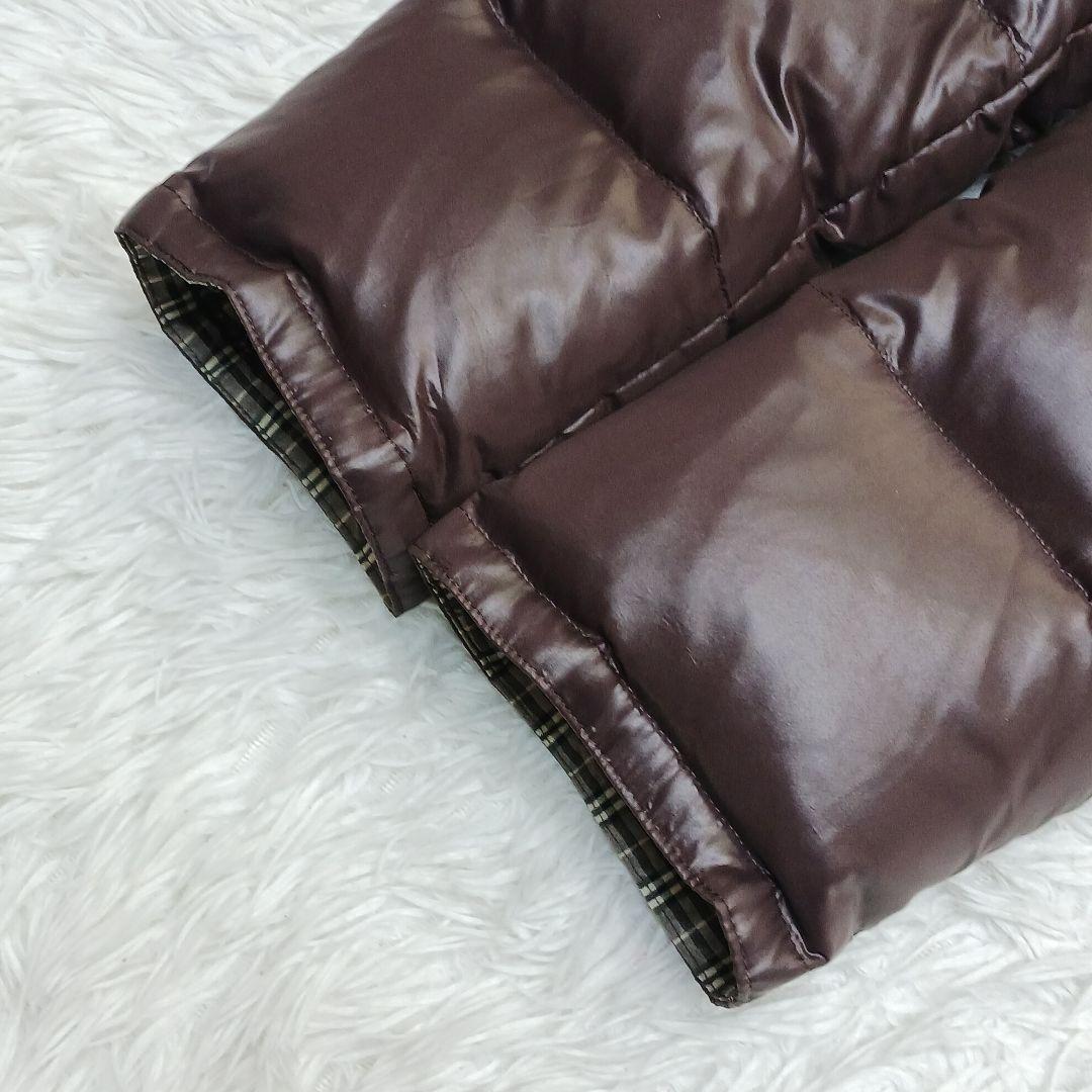 ✨良品✨バーバリーブルーレーベル　2way ダウンコート　ブラウン　38