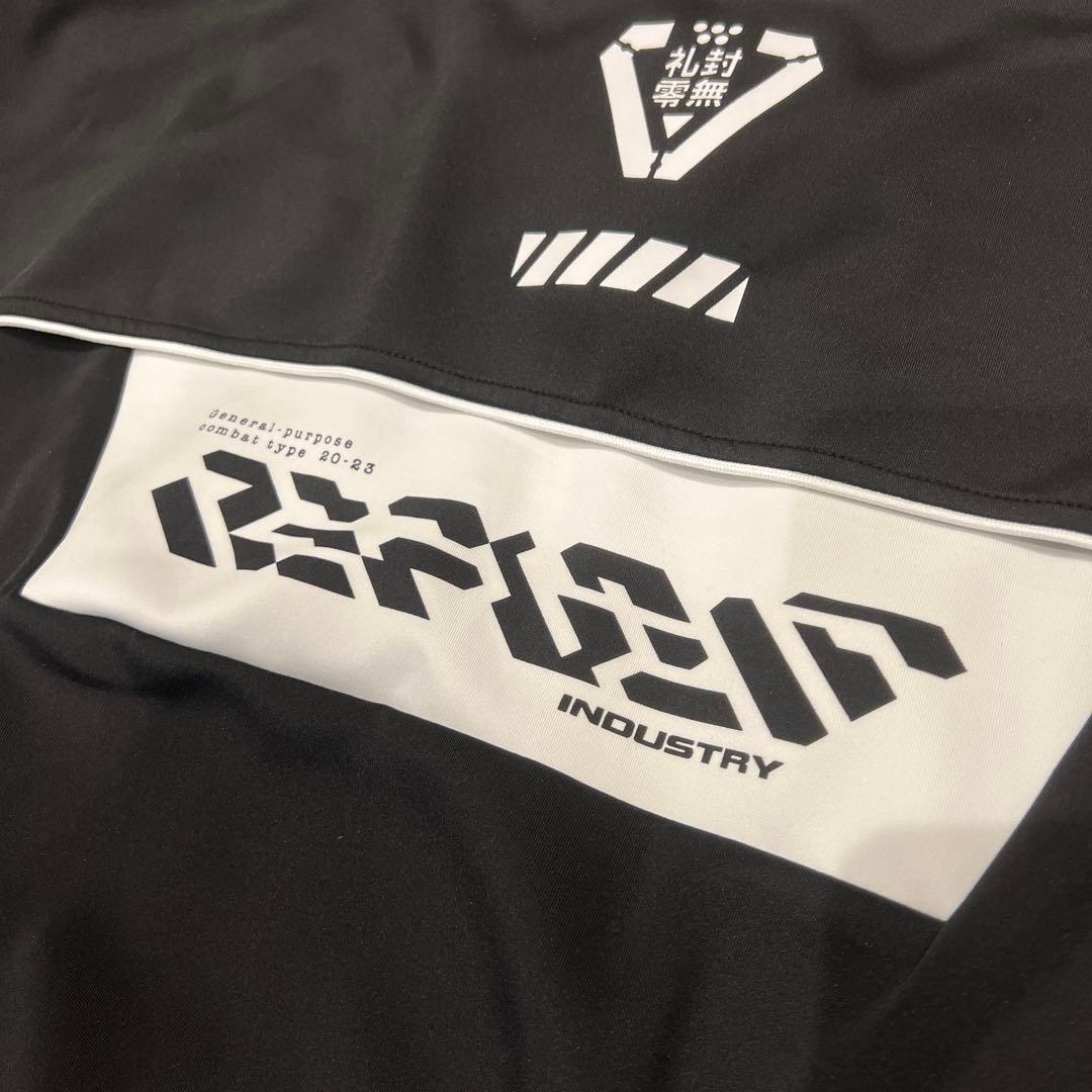 (￣∀￣)『REFLEMレフレム』サイバー切替ハイネックジャージパーカー