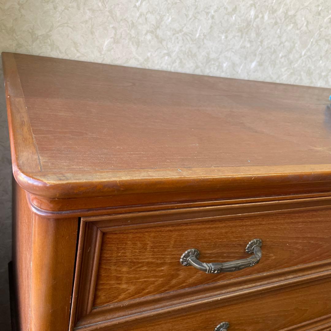 ヴィンテージ家具　木製　アンティーレトロ　チェスト　洋服タンス　衣類収納