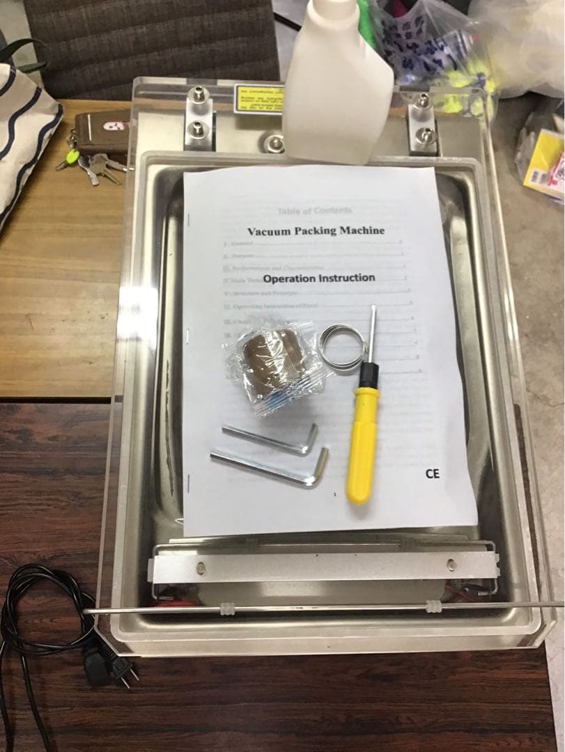 真空包装機 ステンレス製　完動品　ハレトケ