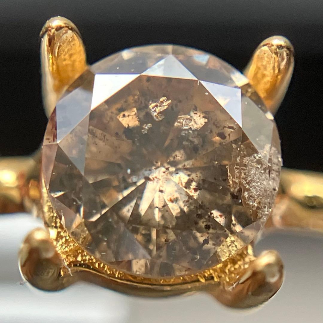 【むむさまご確認用】ブラウンダイヤモンドのファセットリング260110