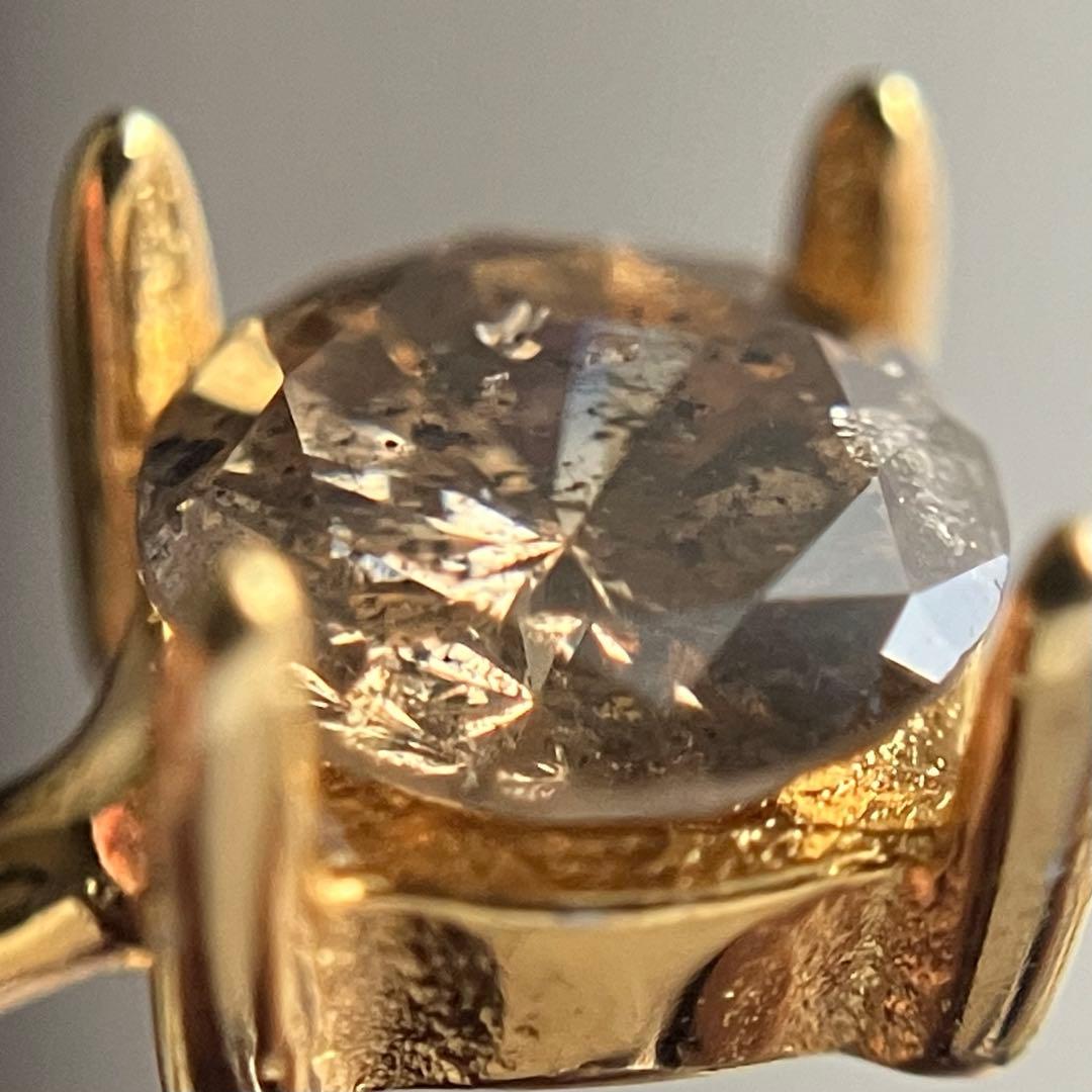 【むむさまご確認用】ブラウンダイヤモンドのファセットリング260110
