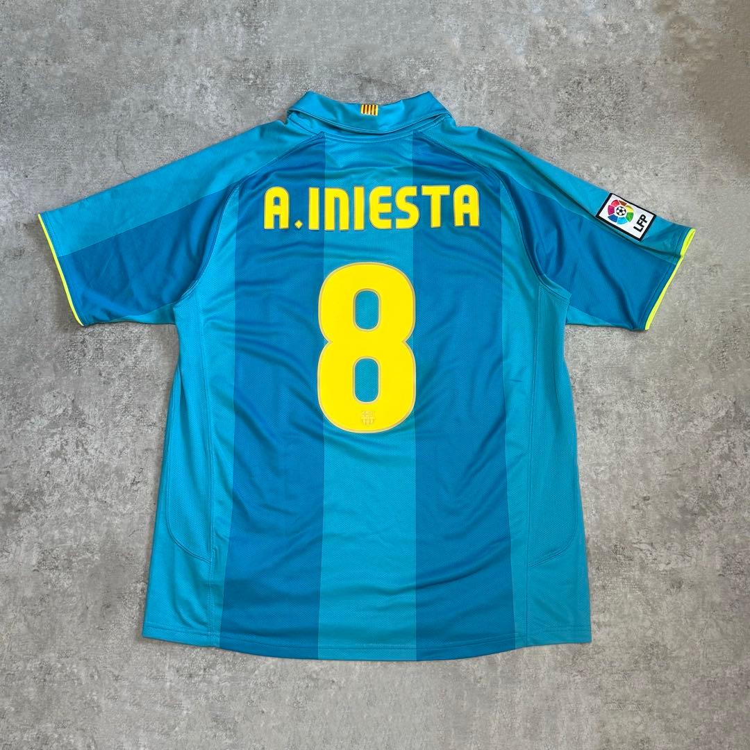 バルセロナ 07/08 #8 イニエスタ ユニフォーム
