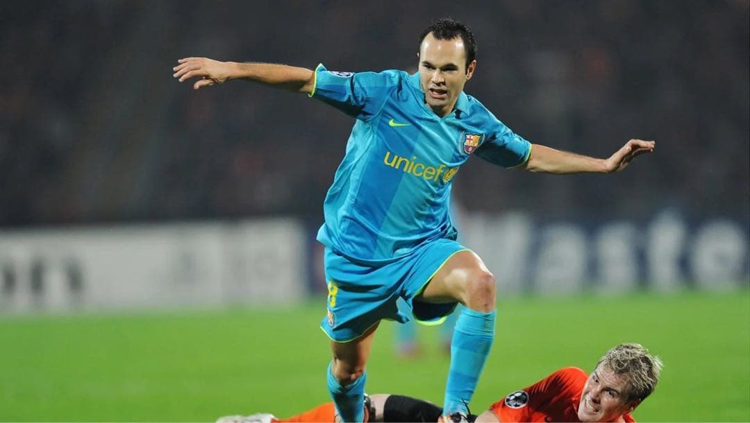 バルセロナ 07/08 #8 イニエスタ ユニフォーム