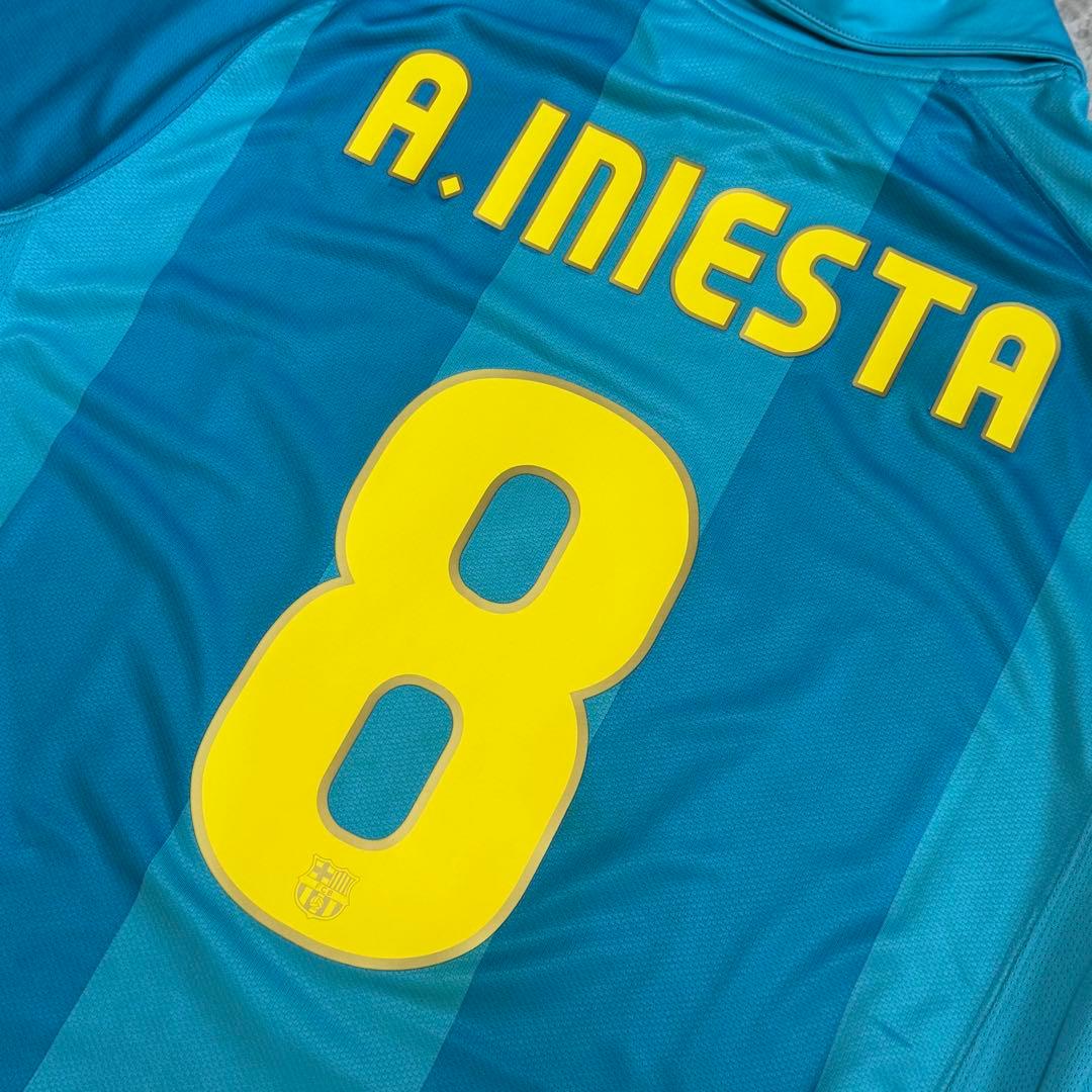 バルセロナ 07/08 #8 イニエスタ ユニフォーム