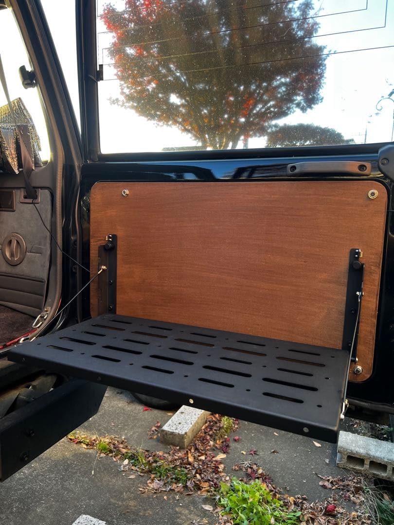 78プラド　ランクル70 リアゲートテーブル　復刻70 新型70 再販70