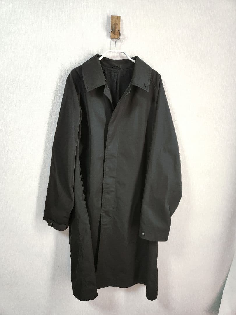 URBAN RESEARCH EKAL 26年春新作 ステンカラーコート 黒 M