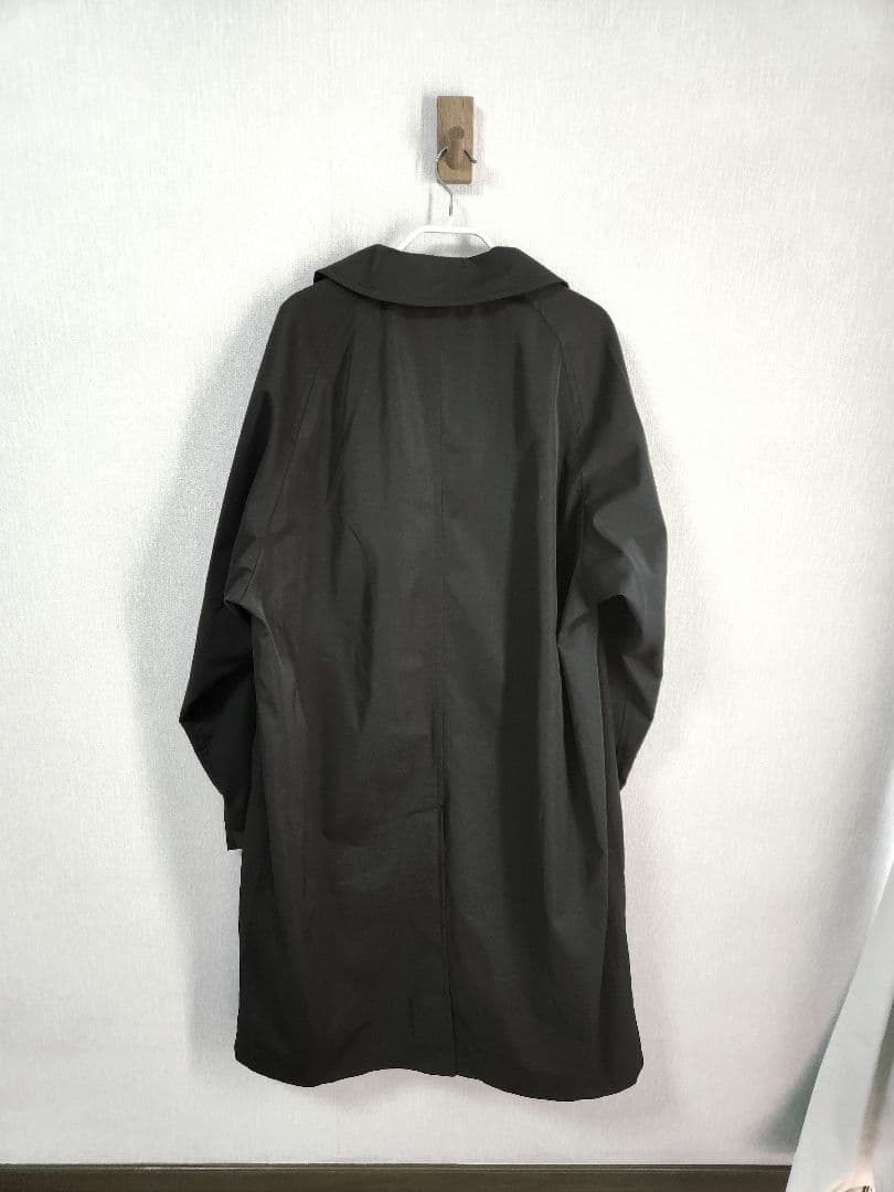 URBAN RESEARCH EKAL 26年春新作 ステンカラーコート 黒 M