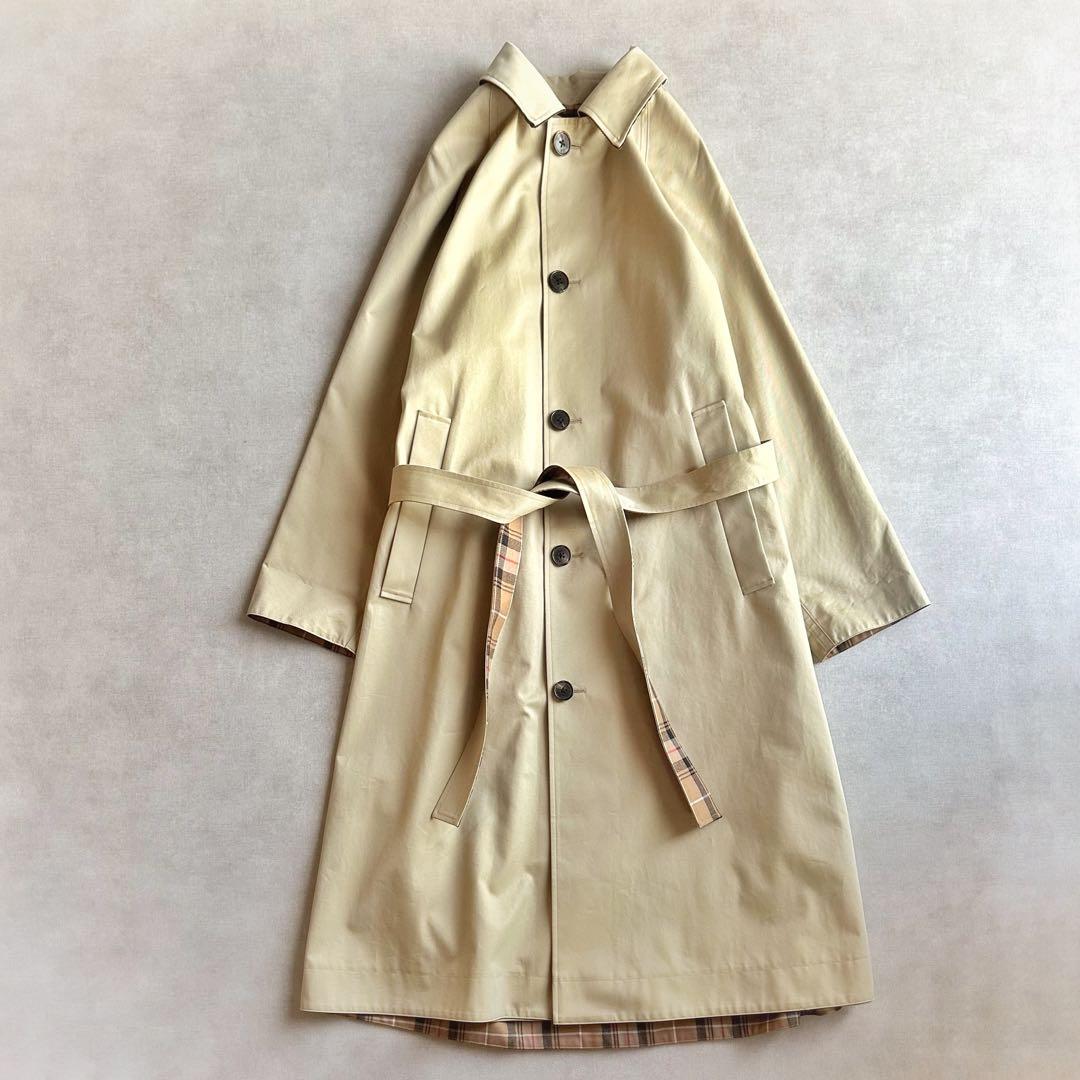 美品▲定価7.5万▲TICCA ティッカ//リバーシブルステンカラーコート