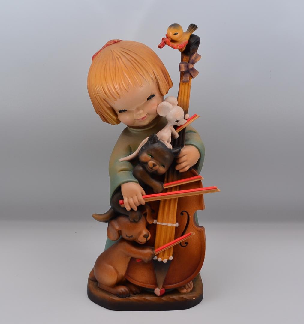 カルテット　アンリ　木彫り人形　ANRI　イタリア　高さ26ｃｍ　ヴィンテージ