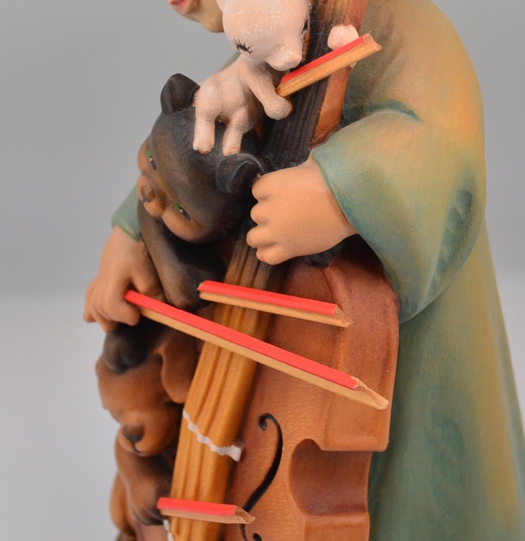 カルテット　アンリ　木彫り人形　ANRI　イタリア　高さ26ｃｍ　ヴィンテージ