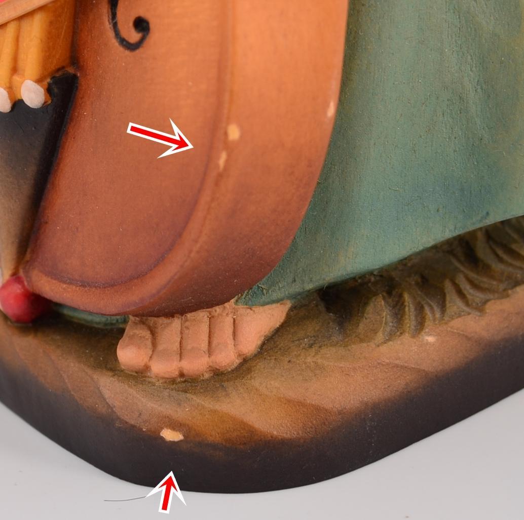 カルテット　アンリ　木彫り人形　ANRI　イタリア　高さ26ｃｍ　ヴィンテージ