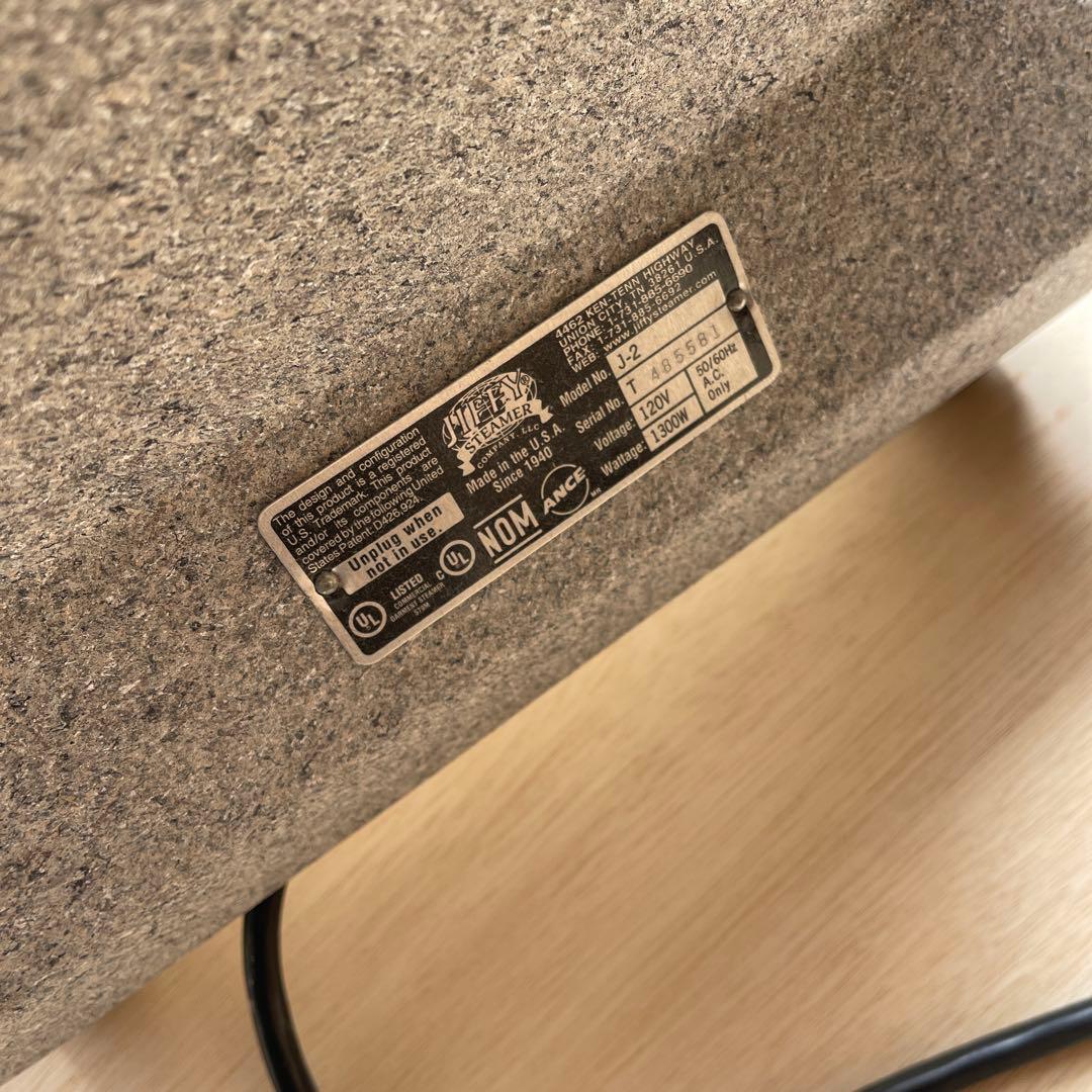 JIFFY J-2 業務用スチーマー　中古美品