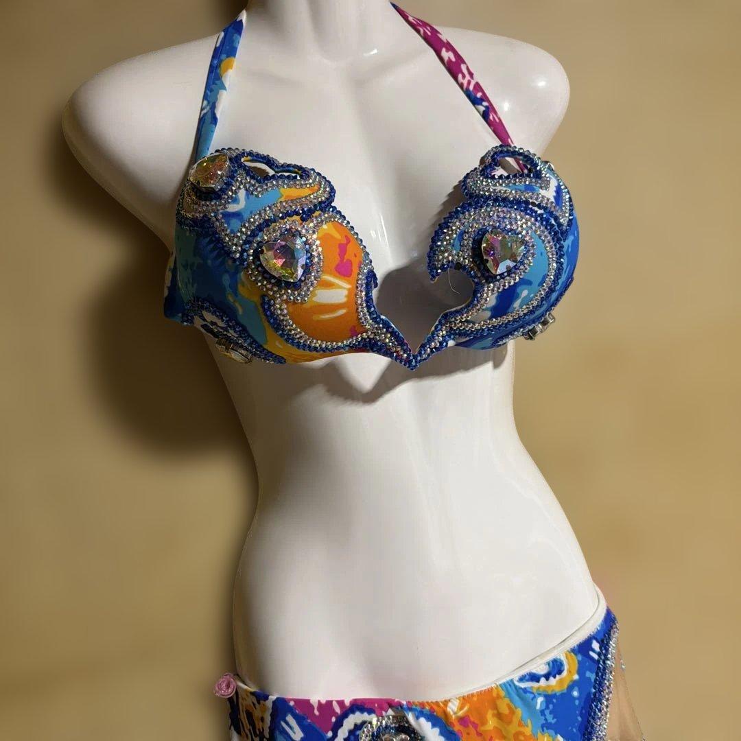 カラフル ベリーダンス セットアップ