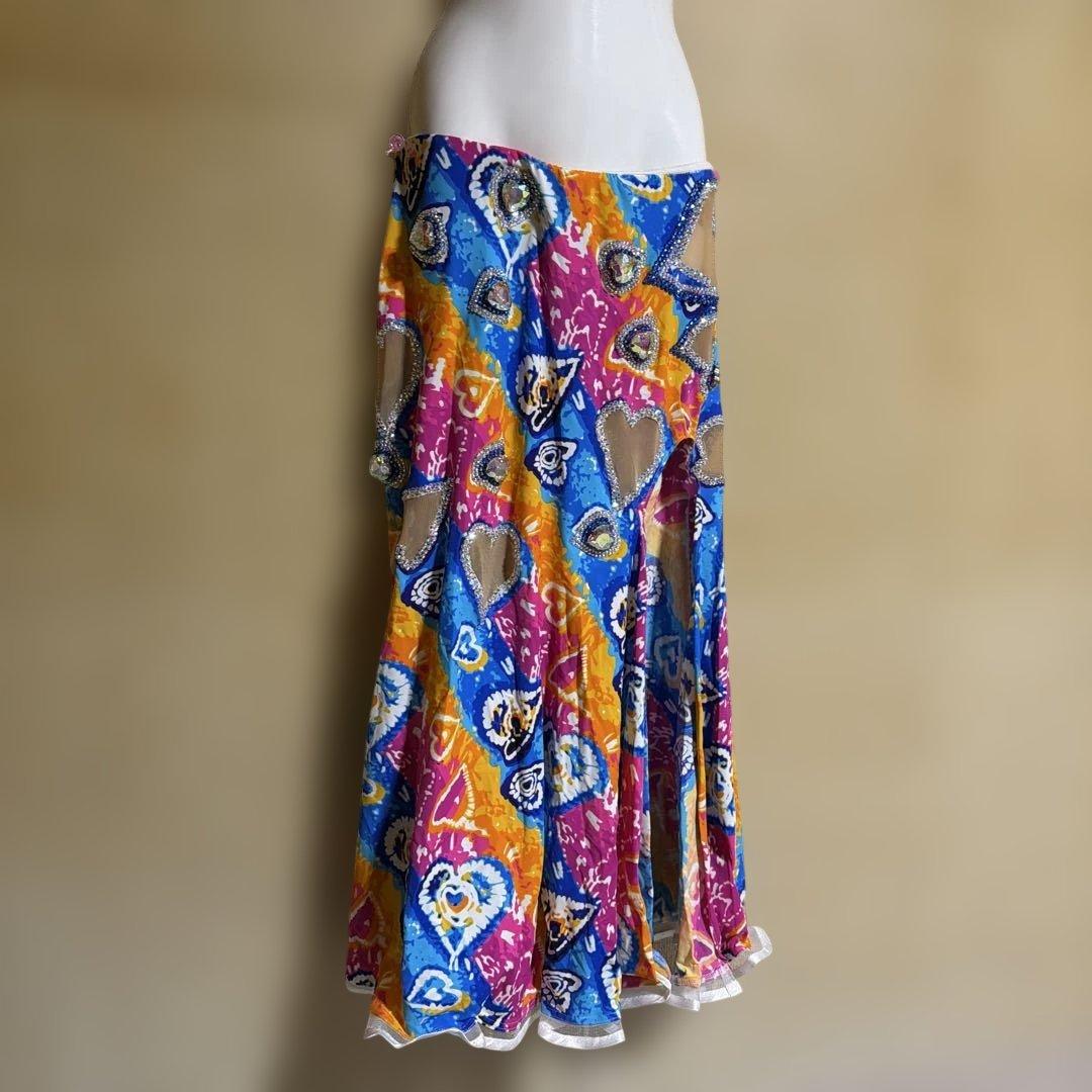 カラフル ベリーダンス セットアップ