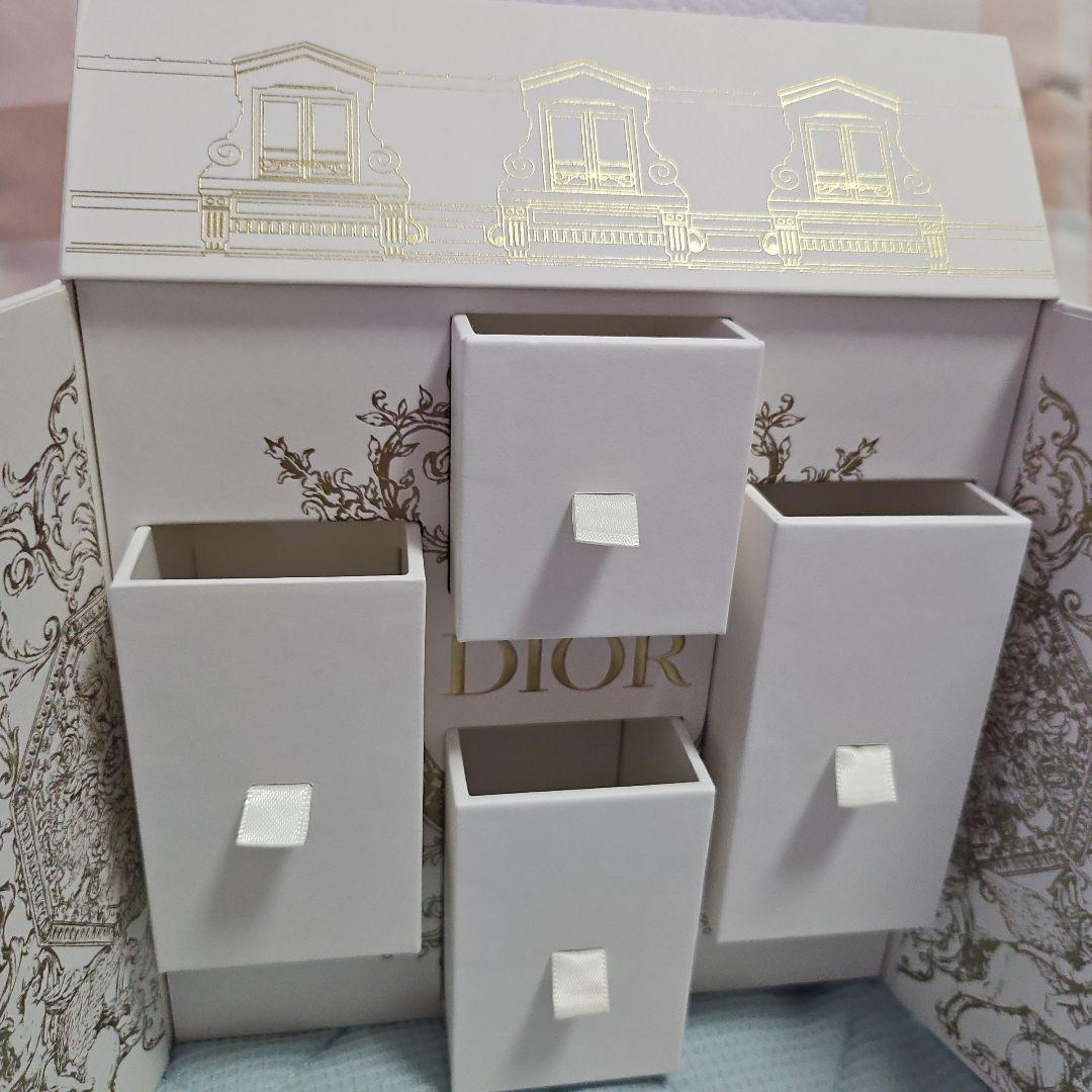 #Dior#ディオール#ビューティー#クリスマス#コスメ#ケース#引き出し#