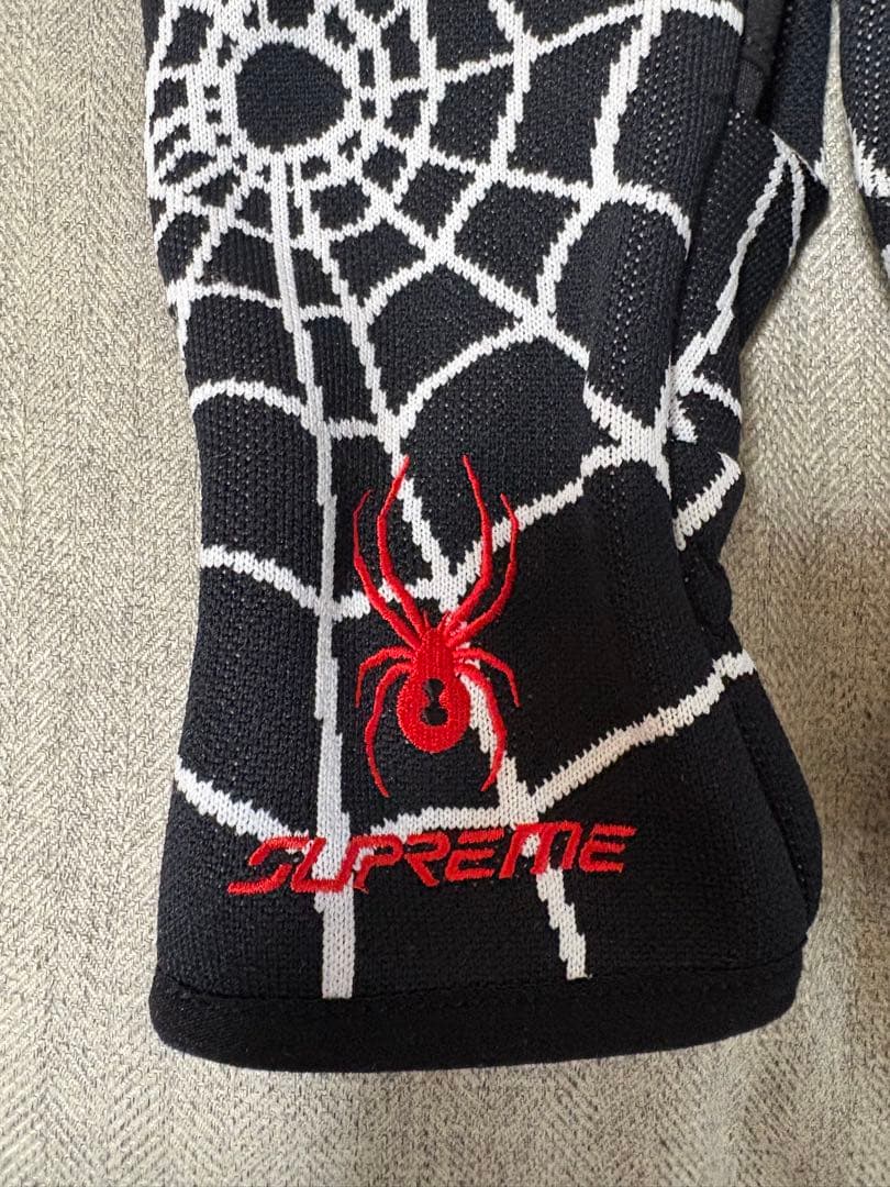 Supreme SPYDER スパイダー ネット グローブSサイズ