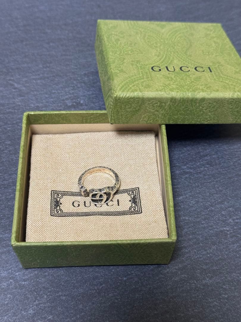 ダブルG キーモチーフ リング