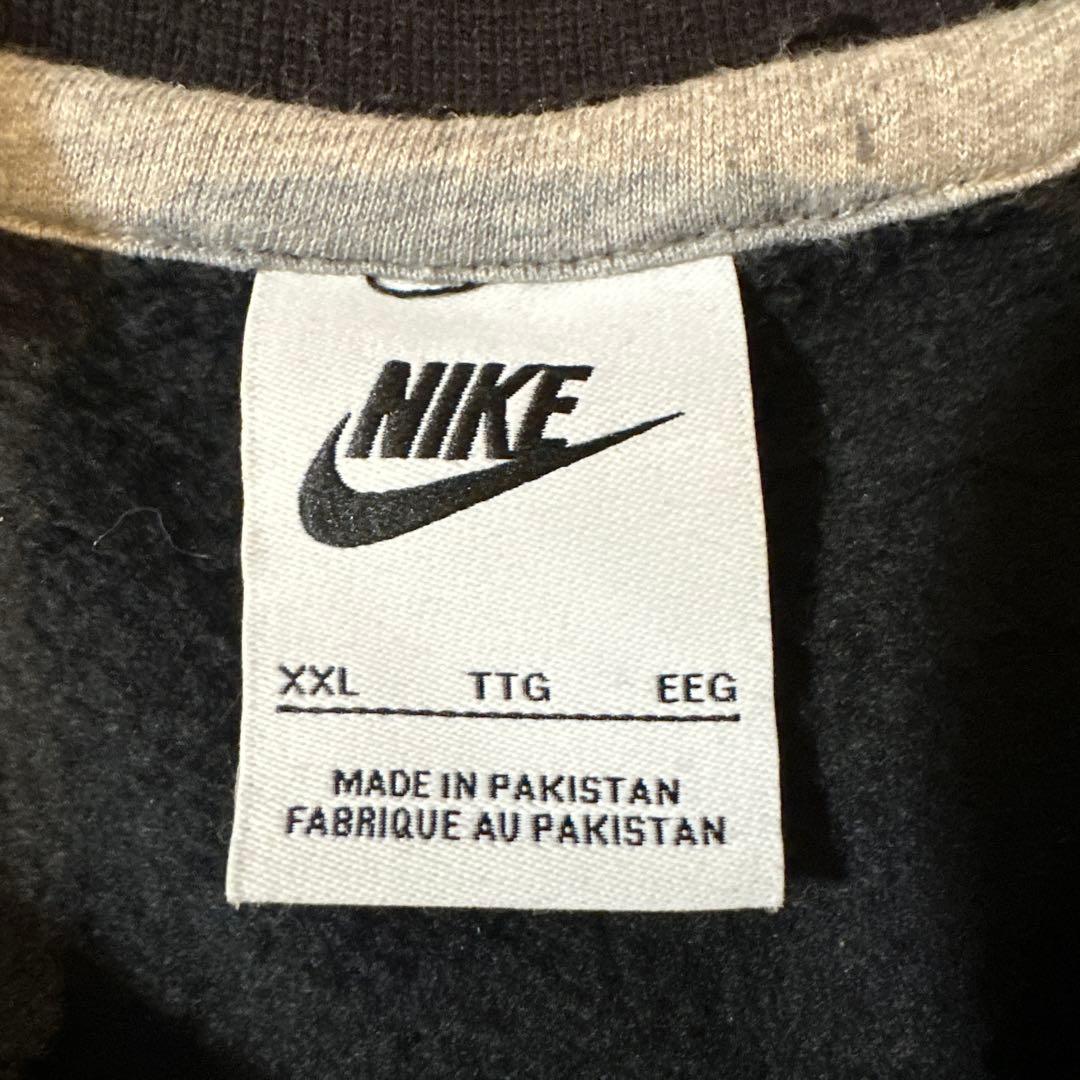 ナイキ 黒 スウェット セットアップ 裏起毛 XLサイズ