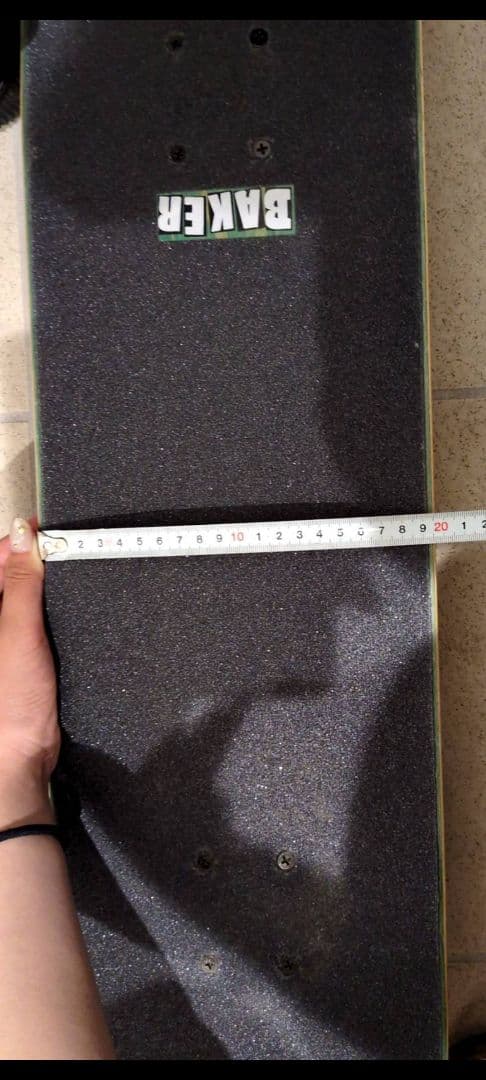 BAKER コンプリートスケートボード レッド/ブラック