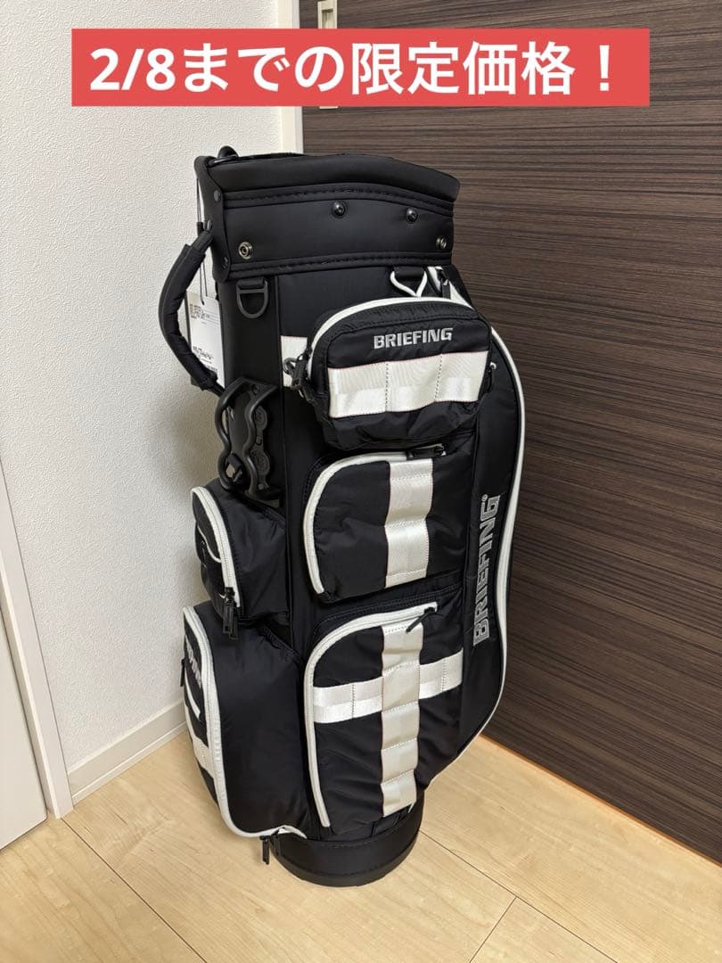 【新品未使用】BRIEFING ブリーフィング キャディバッグ CR-6#02