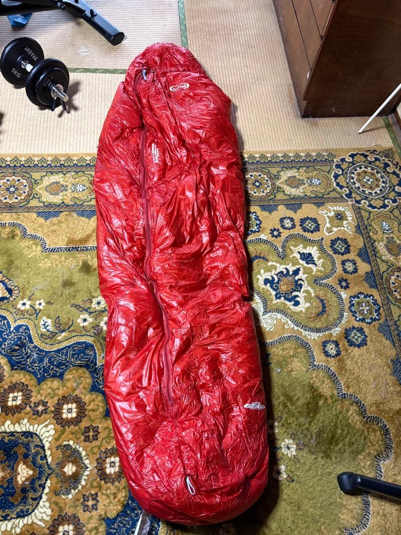 mont-bell シームレス ダウンハガー800 #0 赤