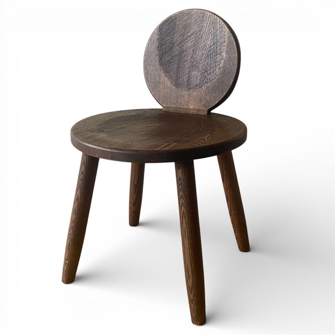 【希少】柳川家具 匠夢楽 たくみむら 木製 ダイニングチェア 椅子 ハンドメイド