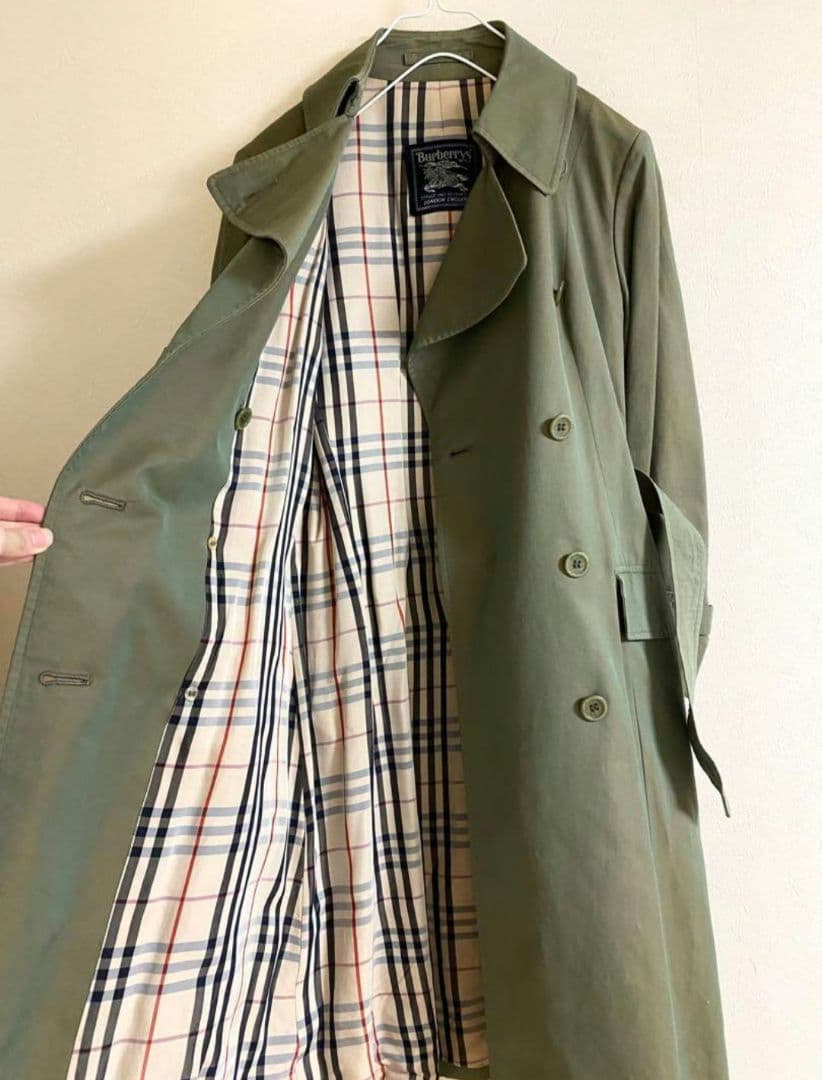 BURBERRY バーバリー トレンチコート カーキ・玉蟲色