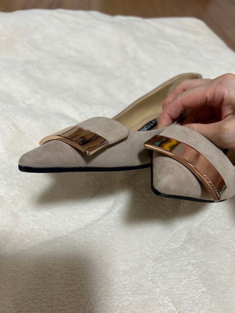 Sergio Rossi セルジオロッシsr1ベージュパンプス　34