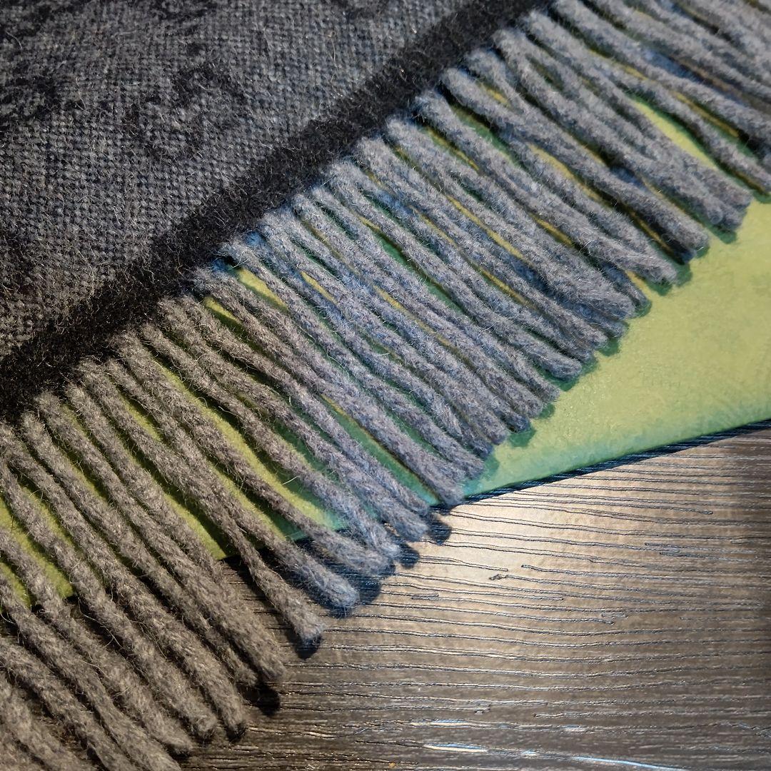 ❤新品箱袋付き❤ GUCCI マフラー ストールショール スカーフ❤黒アルパカ❤