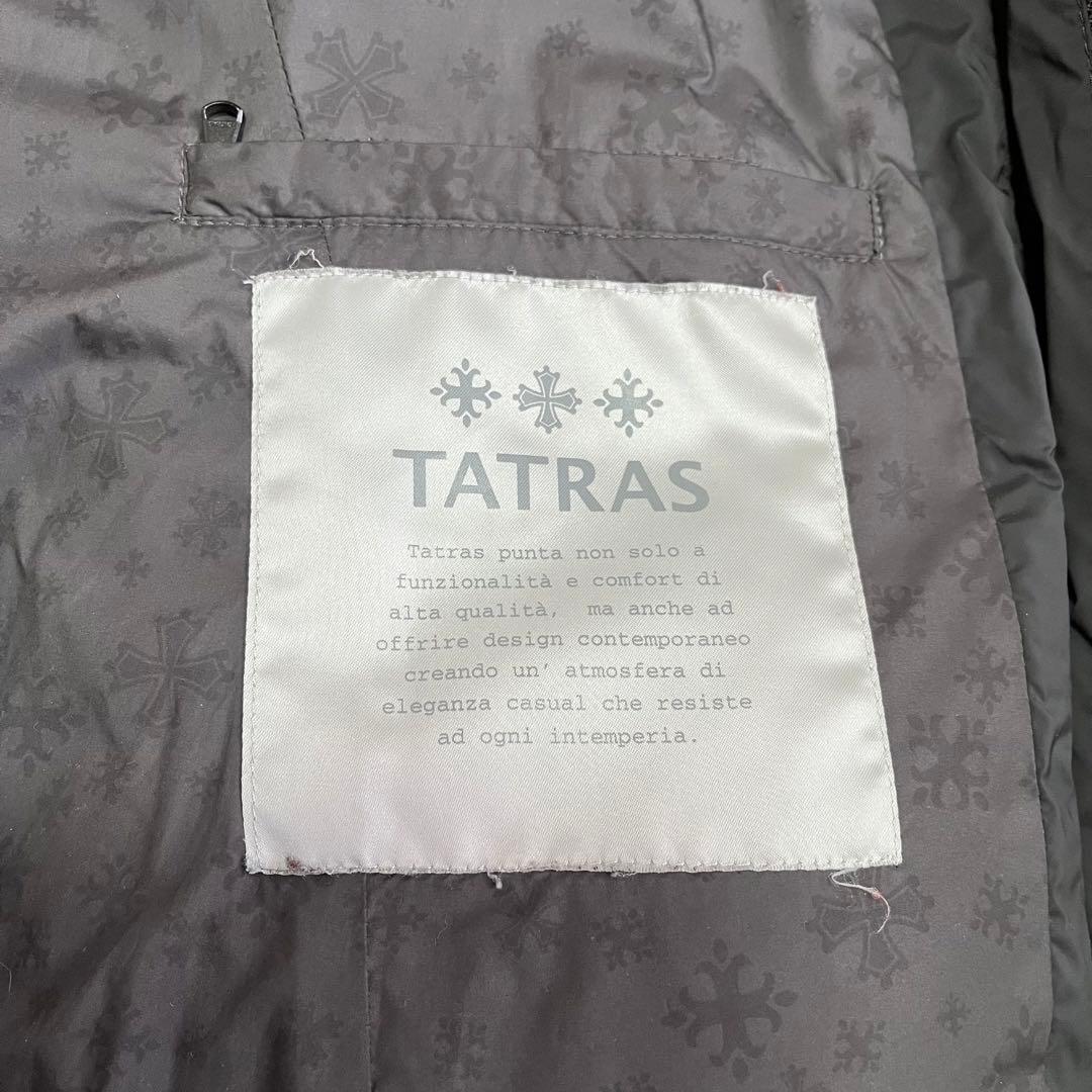 美品　タトラス　ダウンコート　ポモナ　最高級ライン　2way　ファー　黒　M