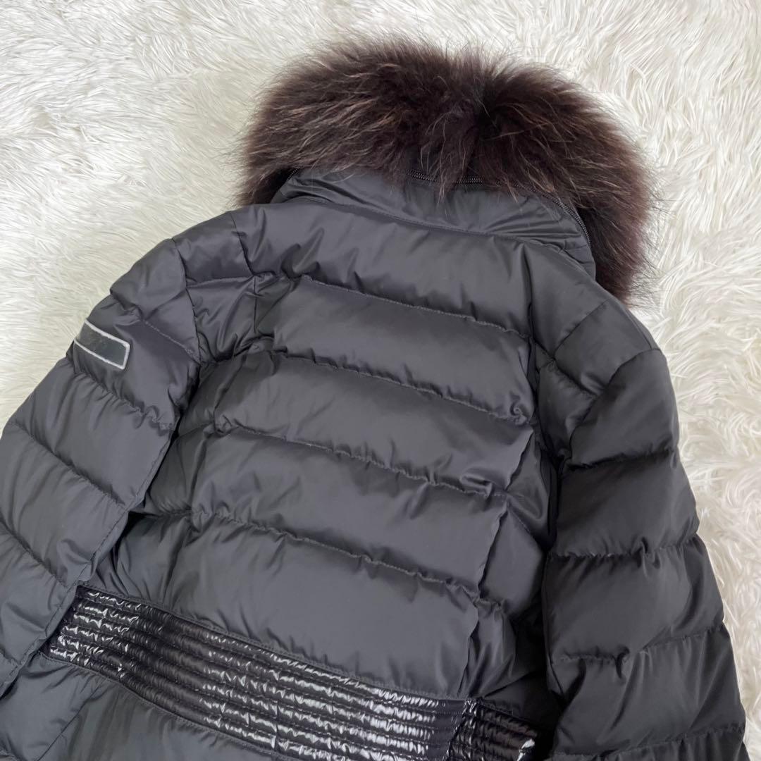 美品　タトラス　ダウンコート　ポモナ　最高級ライン　2way　ファー　黒　M