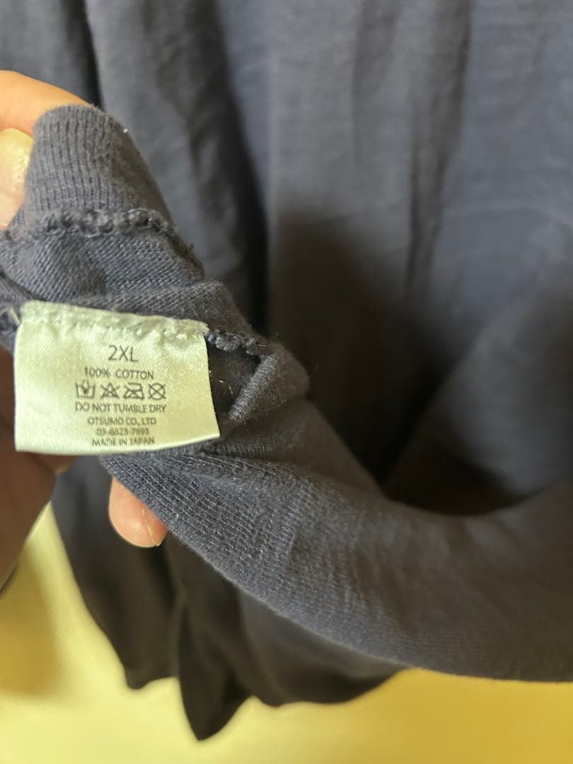 中古HUMAN MADE グラフィックロン T ネイビー2XL