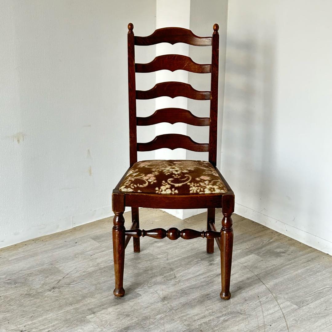 イギリス アンティーク 家具 ラダー チェア 1960年頃 椅子 585A3