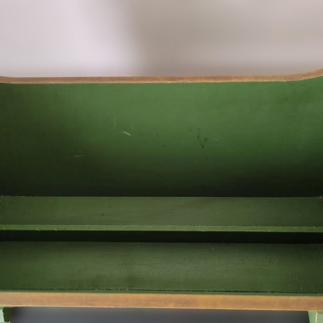 イタリア製 ☆ マガジンラック ☆ グリーン