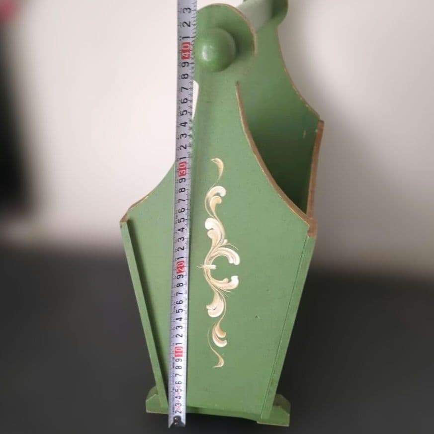 イタリア製 ☆ マガジンラック ☆ グリーン