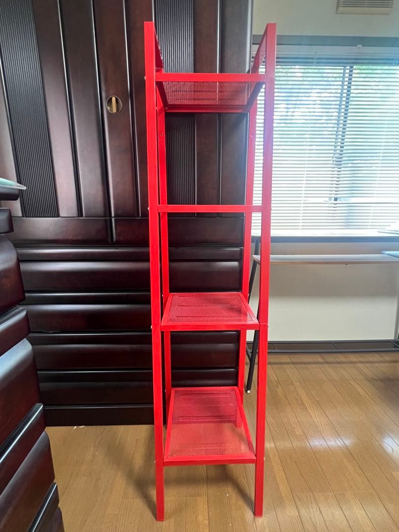 【美品】IKEA イケア レールベリ 廃盤カラー 赤