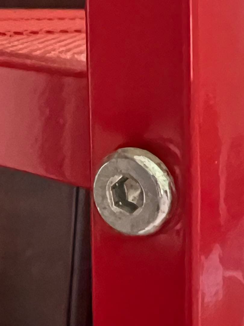 【美品】IKEA イケア レールベリ 廃盤カラー 赤