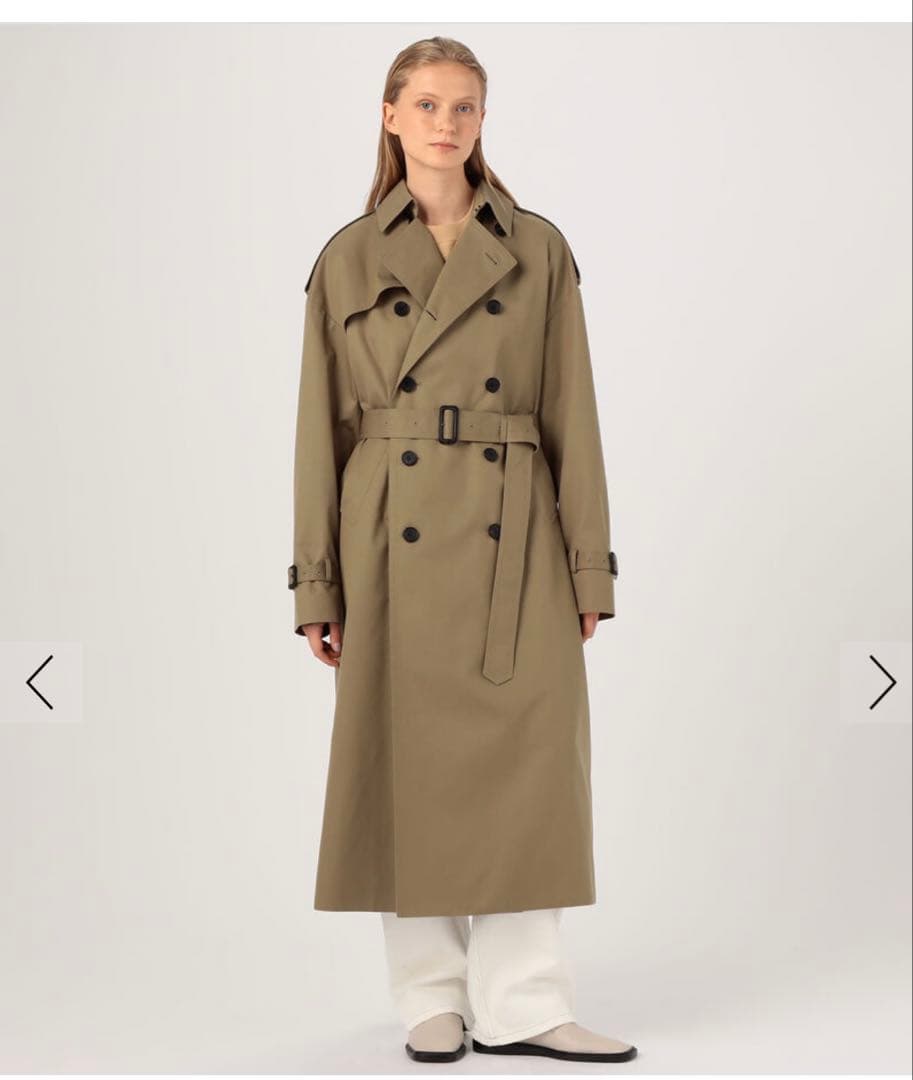HYKE ハイクTRENCH COAT BIG FIT サイズ1