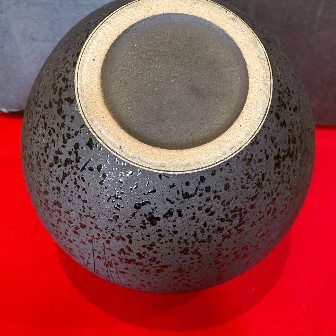 花器 陶芸 壺 和モダン インテリア　フラワースタンド