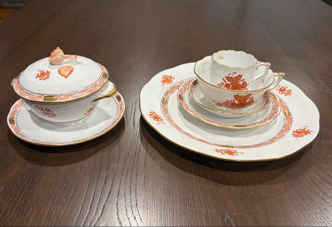 ヘレンド　アポニー　オレンジ