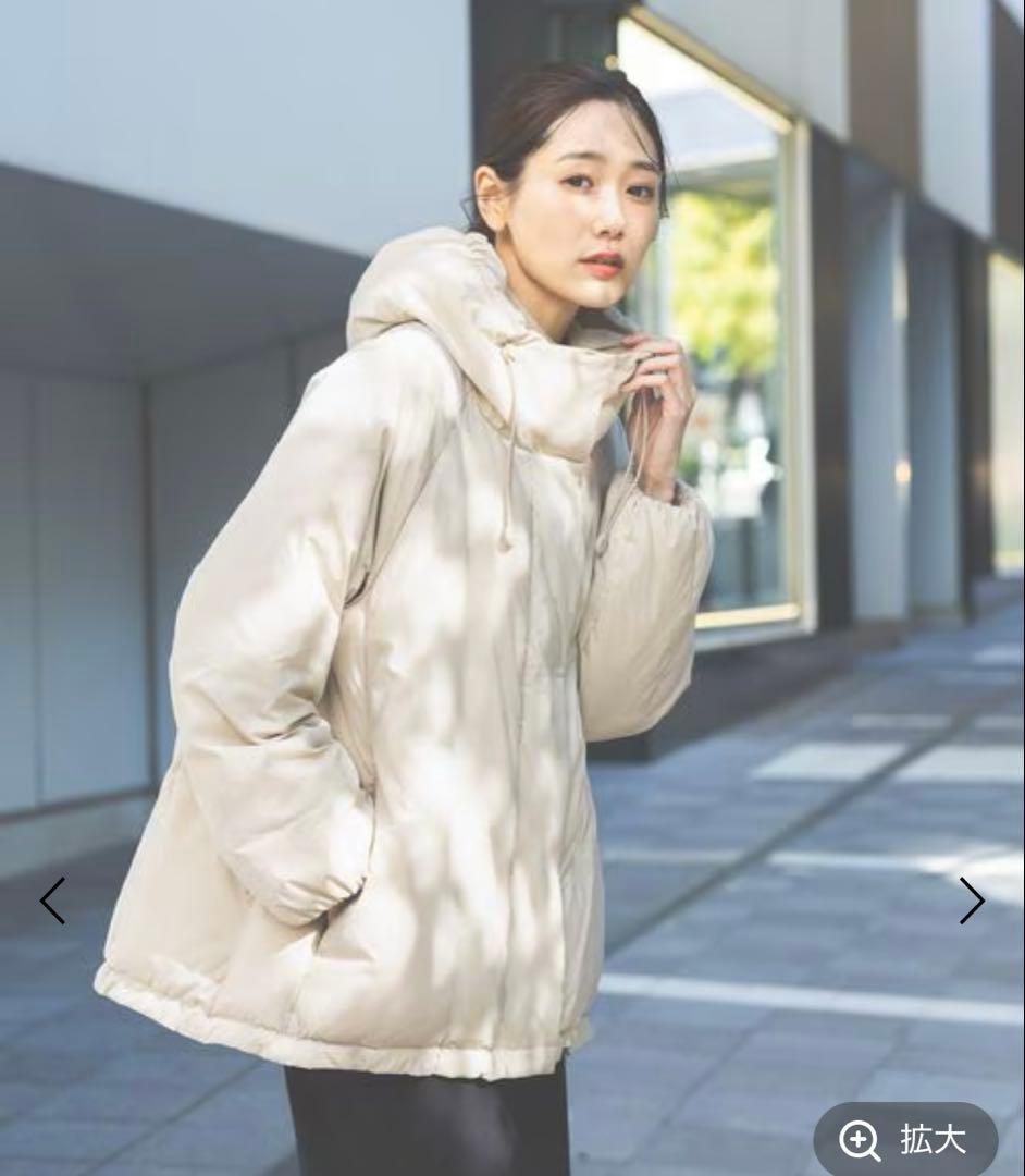 M*i様 新品未使用　グローバルワーク　エアリュクスダウンフードブルゾン/495