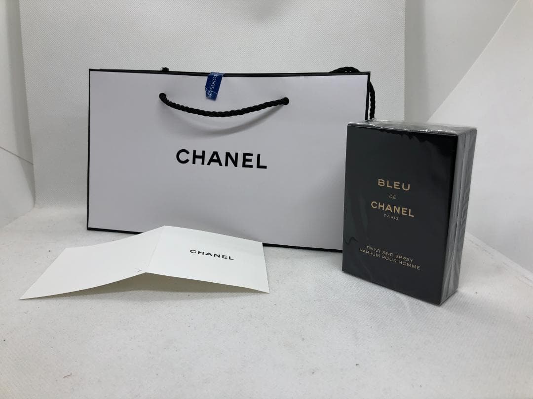 未開封 CHANEL ブルードゥ オードゥ パルファム トラベルスプレイ